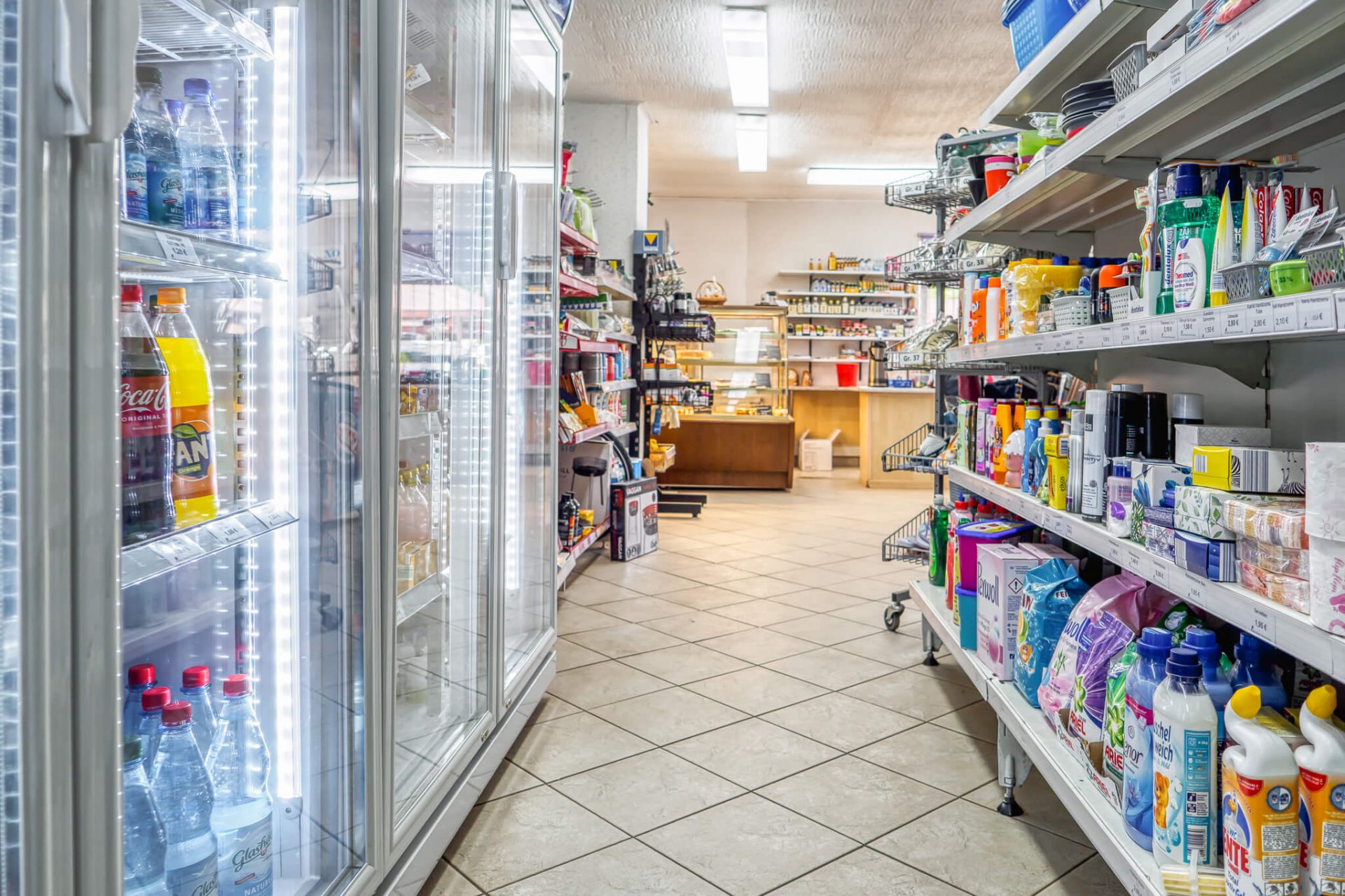 Einkaufen im MiniMarkt Naturcamp Pruchten Einkaufen im MiniMarkt Naturcamp Pruchten